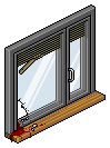 Window with Blood - Big