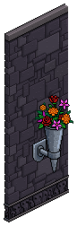 Black Adobe Wall