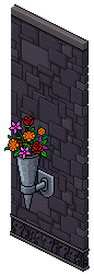 Black Adobe Wall
