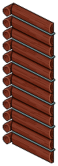 Dark Lodge Wall