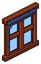 Dark Lodge Window