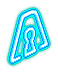 Blue Metakey Light Decoration