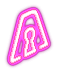 Pink Metakey Light Decoration