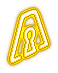 Yellow Metakey Light Decoration