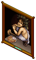 Pizza Lovers Self-Portrait