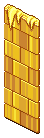 Solid Gold Snow Poster