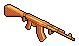 Bronze Ornamental Rifle