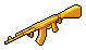 Gold Ornamental Rifle