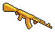 Gold Ornamental Rifle