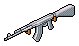 Silver Ornamental Rifle