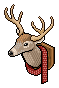 Hip Mounted Deer