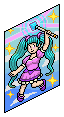 Anime Girl Poster