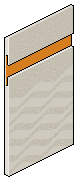 Orange Spa Wall