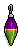 Purple Green Bauble