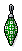 Green White Bauble