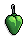 Green Heart Bauble