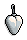White Heart Bauble
