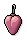 Pink Heart Bauble