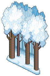 Snow Forest Wall